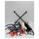 Breaker Bar, Bungee Cord, Tow Strap