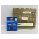 T-Handle Tap Wrench, Insert Bits, Nut Driver