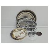 Serving Platters, Dish, Sugar & Creamer Set