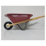 Red Radio Flyer Wheelbarrow