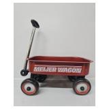 Red Metal Meijer Wagon