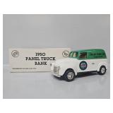 ERTL 1:25 1950 Panel Truck Bank Die-cast