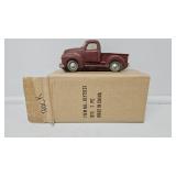 Red Pickup Truck Statue Home Decor