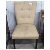 Beige Colored Upholstered Chair