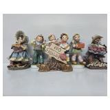 HOMCO Figurines, Girl Figurines, No Fishing