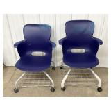 Blue Sensory Chairs (2)