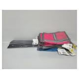Flexi Ruler(22), Binder Pouch(pink 7, blue 11)