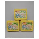 Cabbage Patch Kids Plastic Lunch Boxes (3)