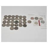 Buffalo Nickels(26), Dimes(2), Nickels(2),