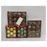 Christmas Ornaments In A Plastic Crate