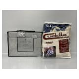 London Fog Queen 6pc Set & Cuddle Wrap