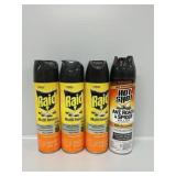 Raid Multi Insect Spray 4 Cans