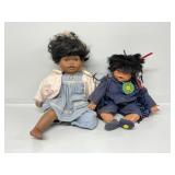 Ashley Belle Porcelain Doll & Goldenvale Doll