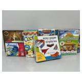 Plastic Crate Of Games & Early Learning