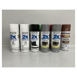 Assorted Spray Paint Cans (16)