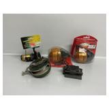 Optimax OPT-101C Reel, 404 Zebco Reel(2)