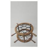 ShipsWheel Wine Bottle Holder