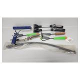 24IN Zip Ties, Spray Wand(2), Paint Roller Frame