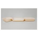 Fire King Peach Bread Pans (2), Fireman King