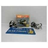 Mercury Zebco Fishing Lure, Shock Daiwa Reel