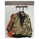 Orange Camo Bibs, Camo Jackets, Green Jacket