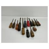 Screwdrivers Various Handle Types & Head Styles