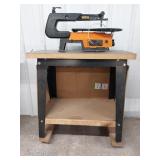 WEN 16IN Variable Speed Scroll Saw On A Stand