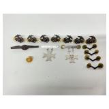 Marine Corps Eagle Globe Pins(7),Sharpshooter