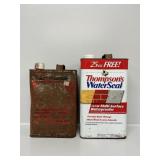 Thompson's WaterSeal & Coleman Fuel Cans