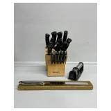 Cuisinart Knife Block, Knife Sharpener,Cake Knife