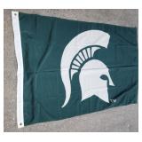 American Flag 34"x57" MSU Flag 34"x57"& More