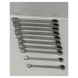 Gear Wrench-MM sizes open end & ratchet end