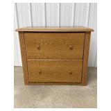 Wooden File Cabinet