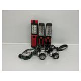 Flashlight (3) Head Lamps (2)