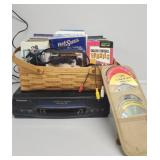 Panasonic VCR ,Movies, CD