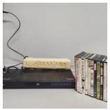 Powerstrip, LG Blue Ray Player & DVD