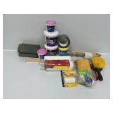 Joint Compound, Plastic Drop Cloth