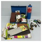 Sand Paper, Propane Cyclinder