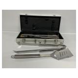 Grilling Utensils in Case