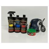 6" Random Orbit Waxer, Ibiz Car Cleaner