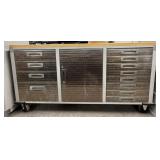 Seville Classics UltraHD Rolling Workbench Cabinet