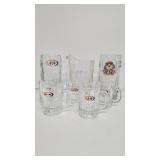 A&W Glass Mugs, Glass Pitcher