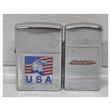 USA and Lamb Zippo Lighter