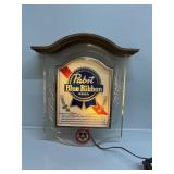 1981 Pabst Blue Ribbon Beer Sign
