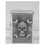 Novelty Skull and Wrench Lighter