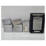 Zippo Lighters(4)