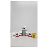 Assorted Coffee Cups (9)