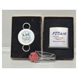 Zippo McPherson Key Holder, Floair Tape Measure,