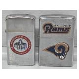 Zippo Rams Lighter, Zippo Football Hall of Fame