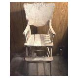 Wooden Children's High Chair